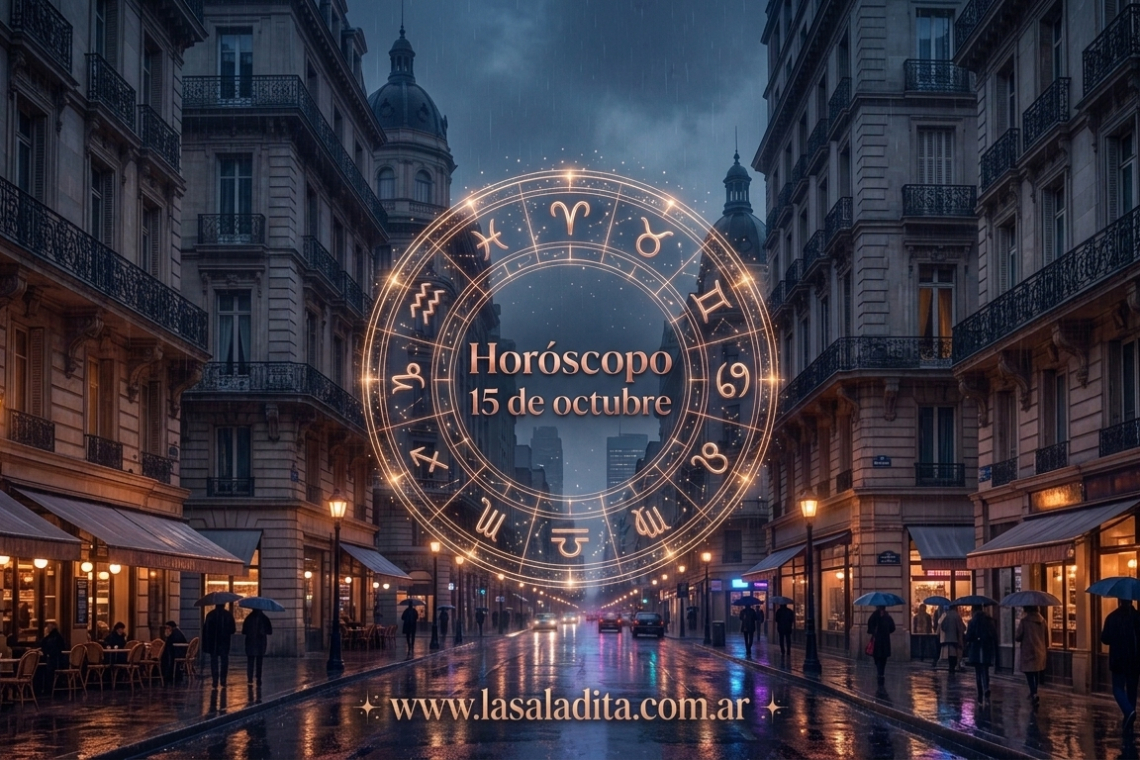 Horóscopo para hoy,    jueves 15 de octubre 2026: las predicciones para los 12 signos zodiacales avellaneda